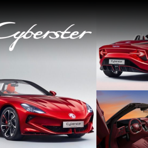 EV का Future अब Convertible में – India में आ रही है MG Cyberster!